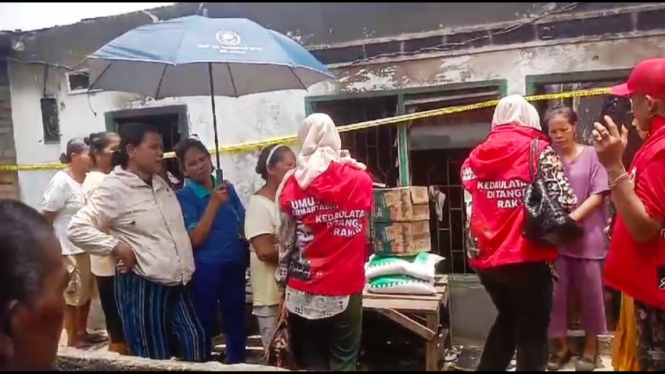 BAMPER-HBS salurkan bantuan kepada korban kebakaran, angin puting beliung, anak yang sakit hingga masyarakat membutuhkan.