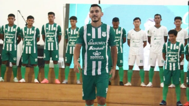 Launching skuad dan jersey PSMS Medan.