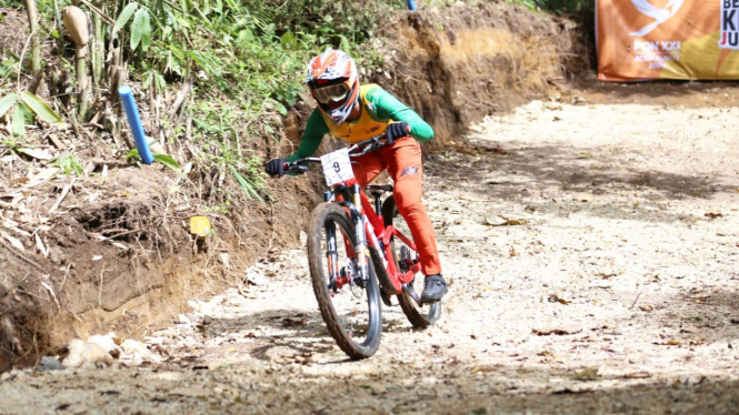 Pebalap sepeda Sumut, Nikolas Marko Pinem.