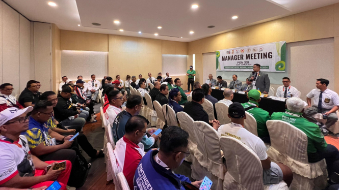 Technical meeting PBFI pada PON 2024.