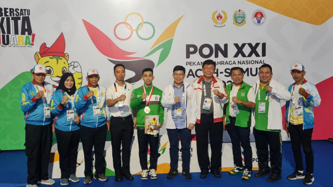 Pewushu Sumut raih emas di PON 2024 Aceh-Sumut.