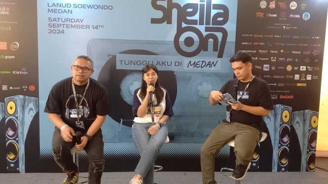 Konferensi Pers Sheila On 7 ‘Tunggu Aku Di Medan'.