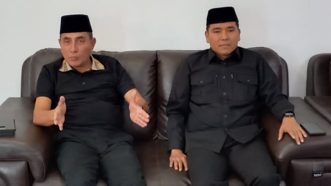 Calon Gubernur dan Wakil Gubernur Sumut, Edy Rahmayadi-Hasan Basri Sagala.