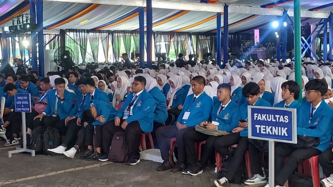 UMSU menggelar PKKMB Tahun akademik 2024/2025.