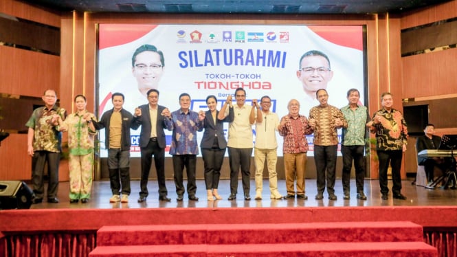 Calon Wali Kota dan Wakil Wali Kota Medan, Rico Waas- Zakiyuddin bersilaturahmi bersama 1.200 tokoh dan masyarakat Tionghoa di Kota Medan.