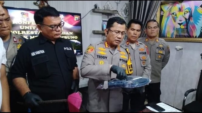 Kapolrestabes Medan, Kombes Pol Teddy John Sahala Marbun.