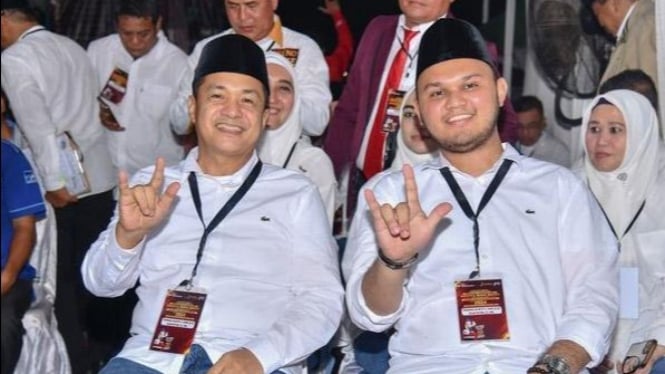 Calon Bupati dan Wakil Bupati Batubara, Zahir (kiri) - Aslam Rayuda.