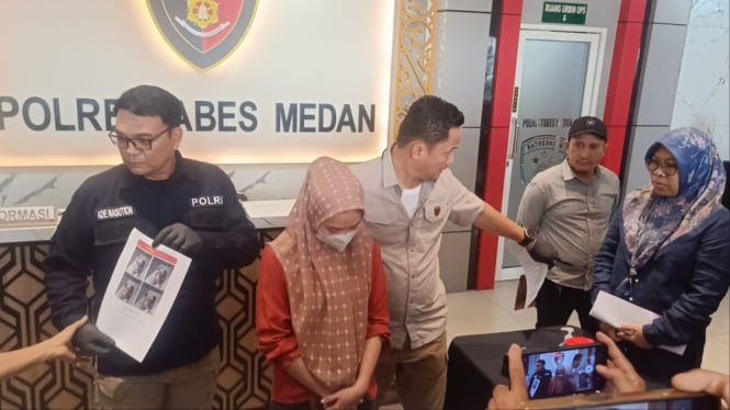 UP pengasuh day care di Medan jadi tersangka penganiayaan balita.