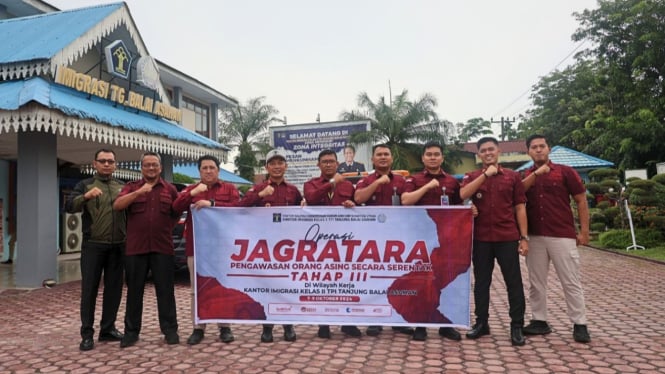 Kanim Tanjung Balai Asahan gelar Operasi Jagratar sasar tenaga kerja asing.