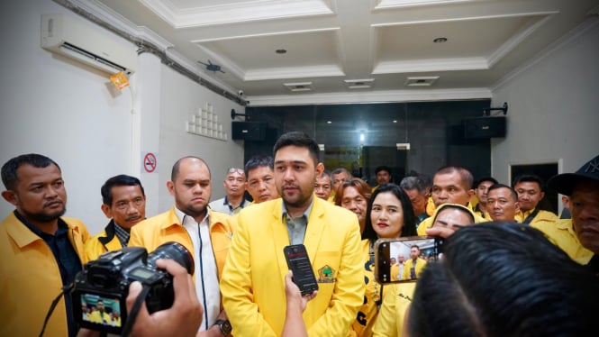 Ketua Partai Golkar Kota Medan yang juga Ketua Tim Pemenangan Rico-Zaki, Muhammad Rahmaddian Shah.