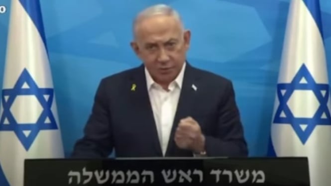 Perdana Menteri Israel, Benjamin Netanyahu.