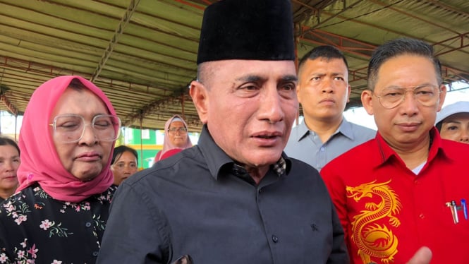 Calon Gubernur Sumut nomor urut 2, Edy Rahmayadi.