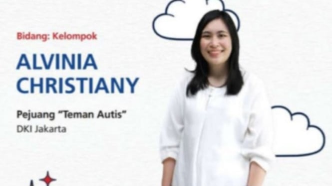 Co-Founder Teman Autis, Alvinia Christiany.