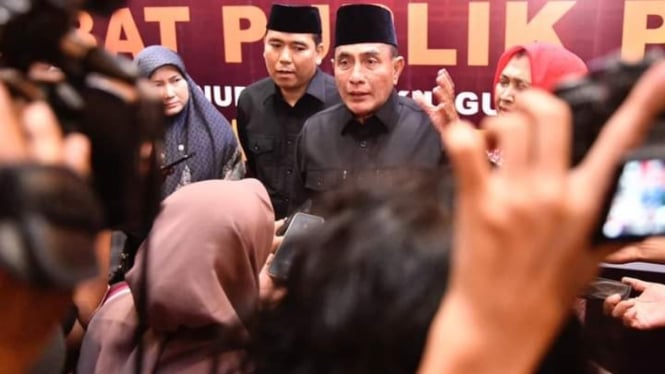 Paslon Gubernur dan Wakil Gubernur Sumut, Edy Rahmayadi-Hasan Basri Sagala.