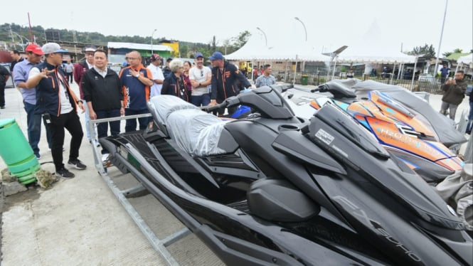 Venue Aquabike Jetski World Championship 2024 Danau Toba.