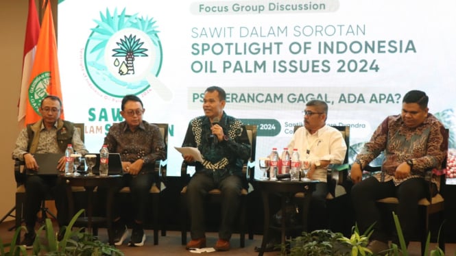 FGD Sawit dalam Sorotan Spotlight of Indonesia Palm Oil Issues 2024.