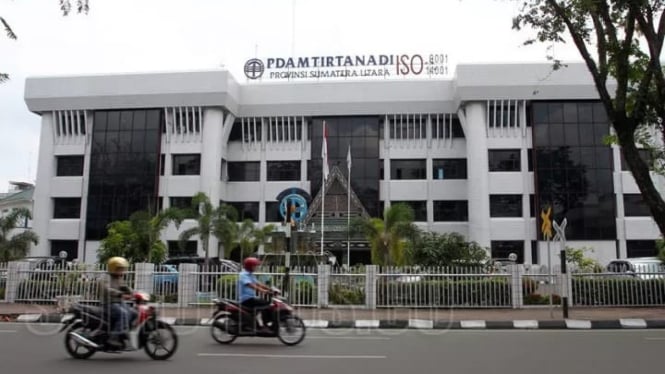 Kantor Perum PDAM Sumut.