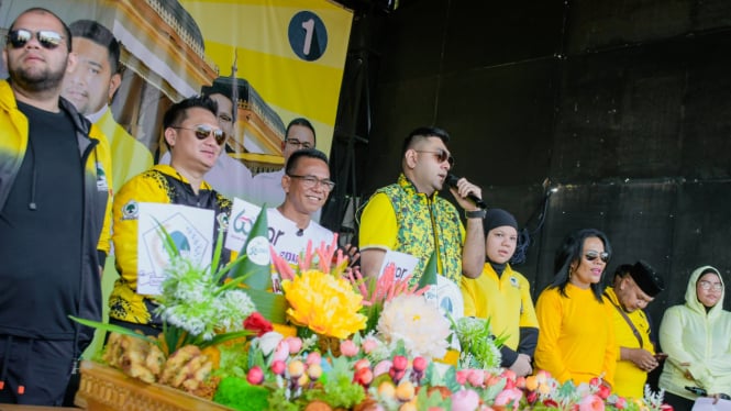 Ketua Golkar Kota Medan, Muhammad Rahmaddian Shah.