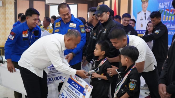 KORMI dukung SDM Sumut unggul, 60 pegiat Inorga terima tali asih.