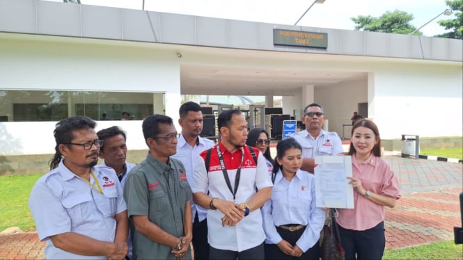 Baradutu dan NCW laporkan hakim PN Medan yang vonis lepas pasutri ke Komisi III DPR RI.