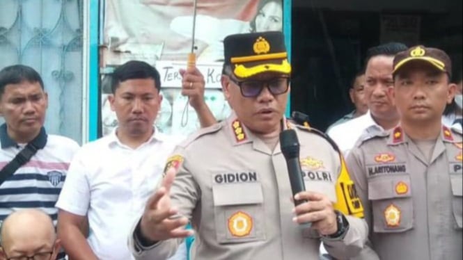 Kapolrestabes Medan, Kombes Pol Gidion Arif Setyawan.