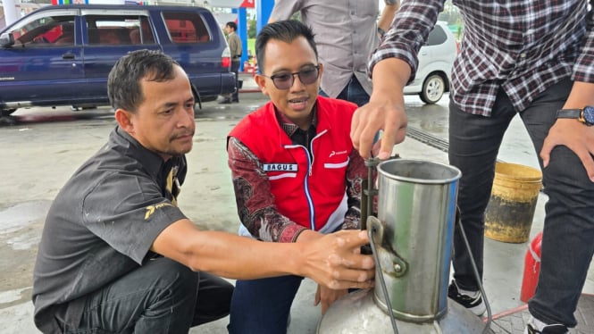 Pertamina Sumbagut sidak lembaga penyalur BBM dan LPG jelang Nataru.