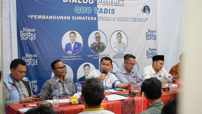 Relawan Lentera Kasih Kasih gelar diskusi Quo Vadis pembangunan Sumut.