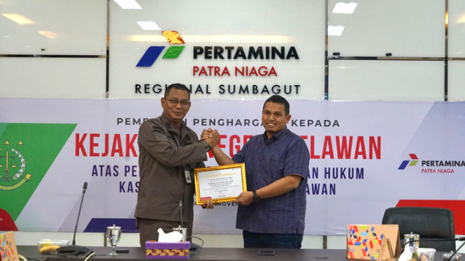 Pertamina Patra Niaga apresiasi Kejari Belawan.