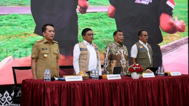 Rapat Koordinasi Penanggulangan Bencana Hidrometeorologi di Sumut.