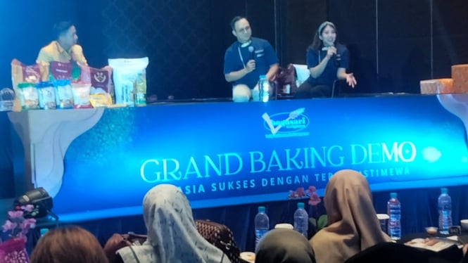 Grand Baking Demo by Bogasari di Medan.