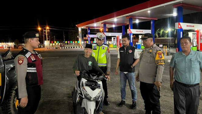 Personel Polres Labusel lakukan KRYD mencegah kejahatan jalanan.