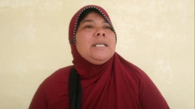 Istri korban, Dumaria Simangunsong.