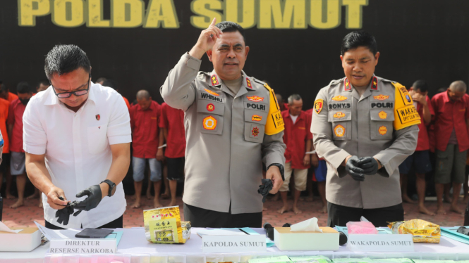 Kapolda Sumut, Irjen Pol. Whisnu Hermawan Februanto.