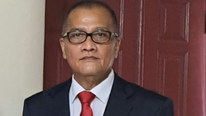 Salah seorang ahli waris Yayasan RS Hisarma, Lukman Silitonga.