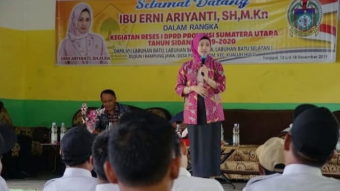 Ketua DPRD Sumut, Erni Ariyanti Sitorus.