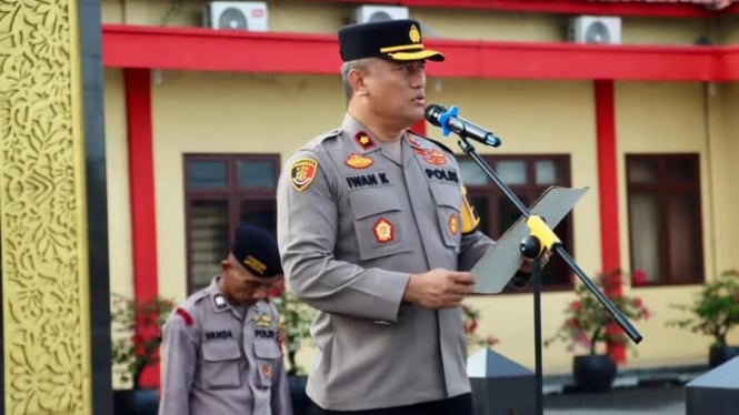 Wakapolres Pelabuhan Belawan, Kompol. Iwan Kurnianto.