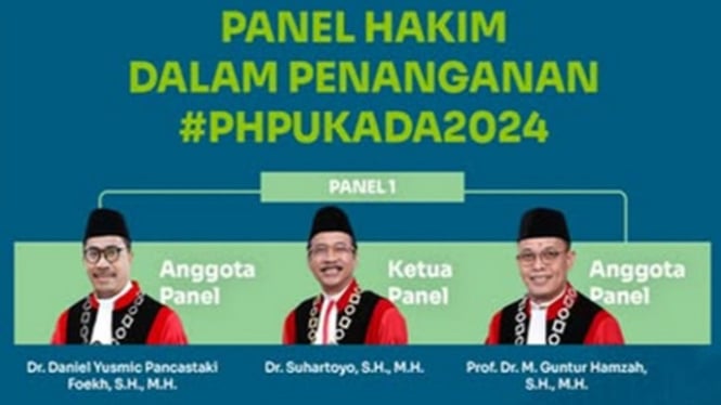 Panel 1 Hakim PHP-Kada Sumut 2024.