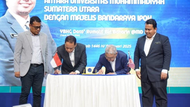 UMSU MoU dengan Bandaraya IPOH Malaysia, jalin kerjasama internasional.