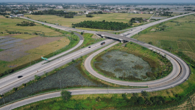 Ruas tol Medan-Kualanamu-Tebing Tinggi (MKTT).