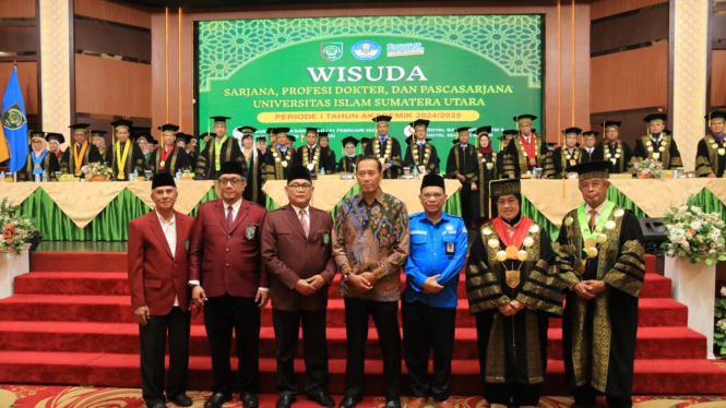 UISU Gelar Wisuda Periode 1 TA 2024/2025.