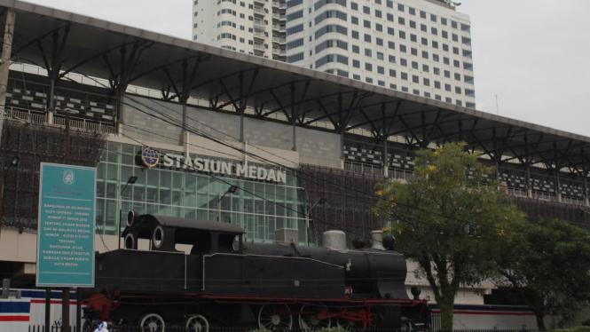 Stasiun Kereta Api Medan.