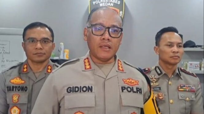 Kapolrestabes Medan, Kombes Pol Gidion Arif Setyawan.