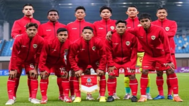 Skuad Timnas Indonesia di Piala Asia U-20.