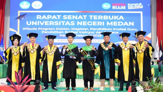 Unimed gelar wisuda.