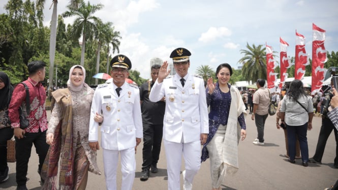 Wali Kota dan Wakil Wali Kota Medan, Rico Waas dan Zakiyuddin Harahap.