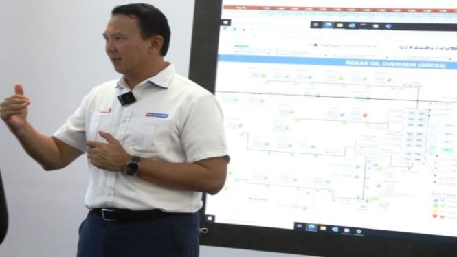 Mantan Komisaris PT Pertamina, Basuki Tjahaja Purnama (Ahok).