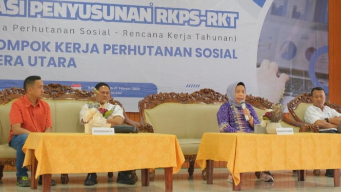 Dinas LHK Sumut dan Yayasan PETAI laksanakan penyusunan RKPS, RKT dan KUPS di Tabagsel dan Toba.