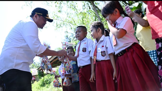 Gubernur Sumut, Bobby Nasution kunjungan kerja di Kepulauan Nias.