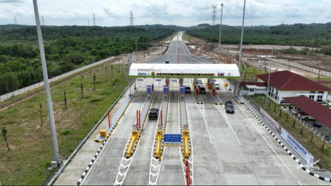 Gerbang Tol Pangkalan Brandan.