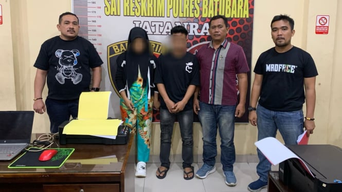 Pelaku yang juga orang tua bayi yang dibuang usai dilahirkan diamankan polisi.